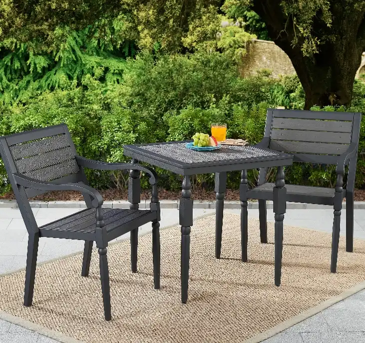 Better Homes Gardens Hillsboro 3 Piece Patio Bistro Set