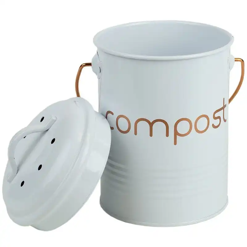 Turn Kitchen Scraps Into Gardening Gold With a Kitchen Compost Bin