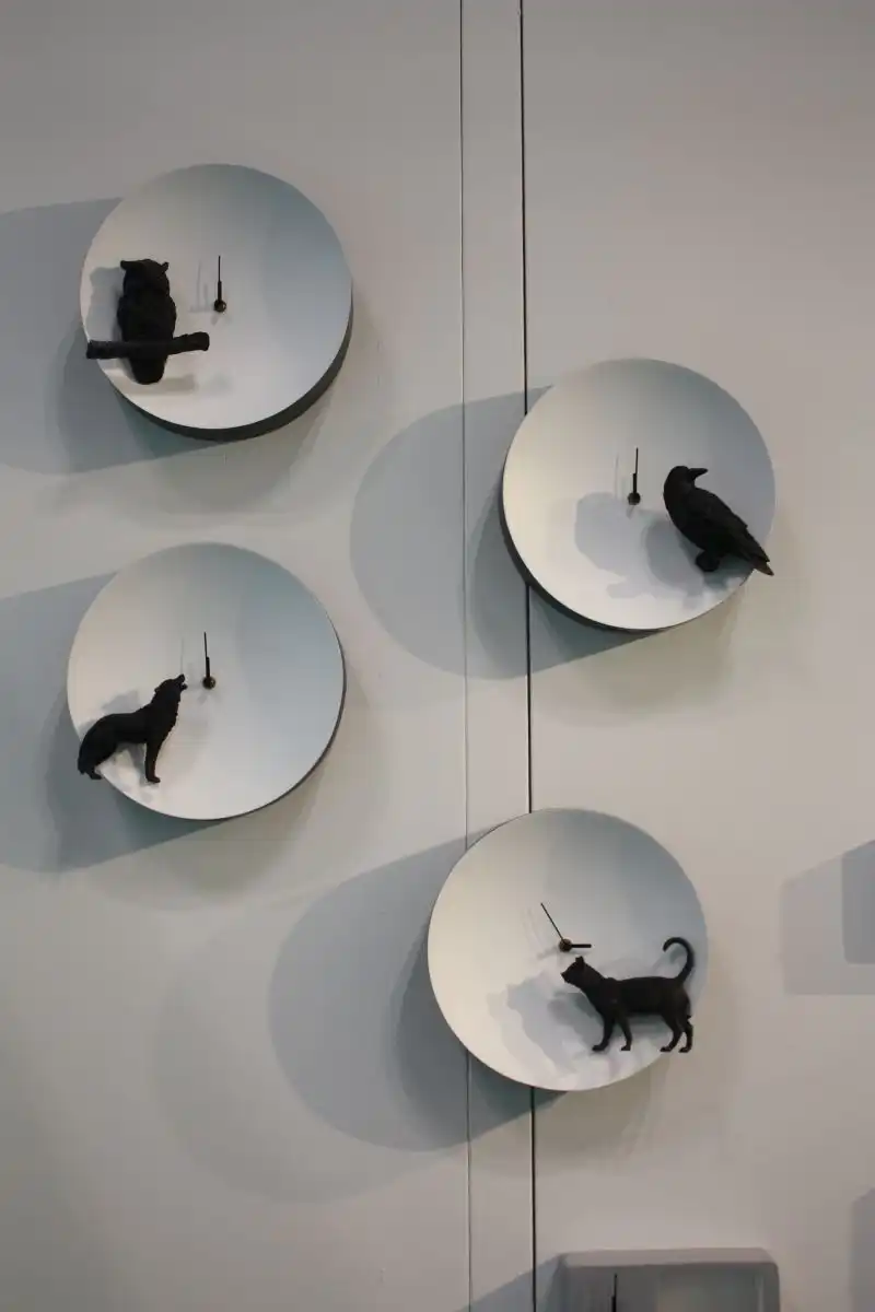 Birds wall clock