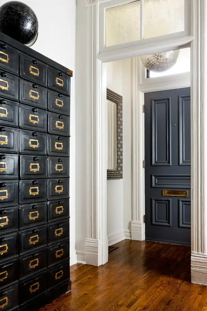 Black Door White Trim