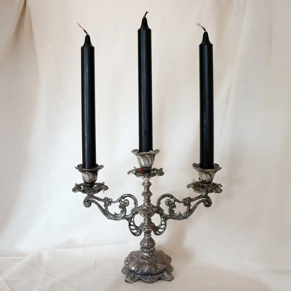 Black Taper Candles