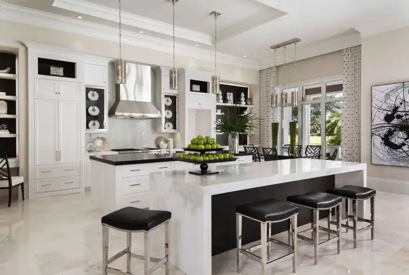 Black and White Kitchen Curtains