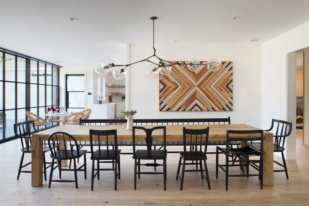 Black farmhouse chairs