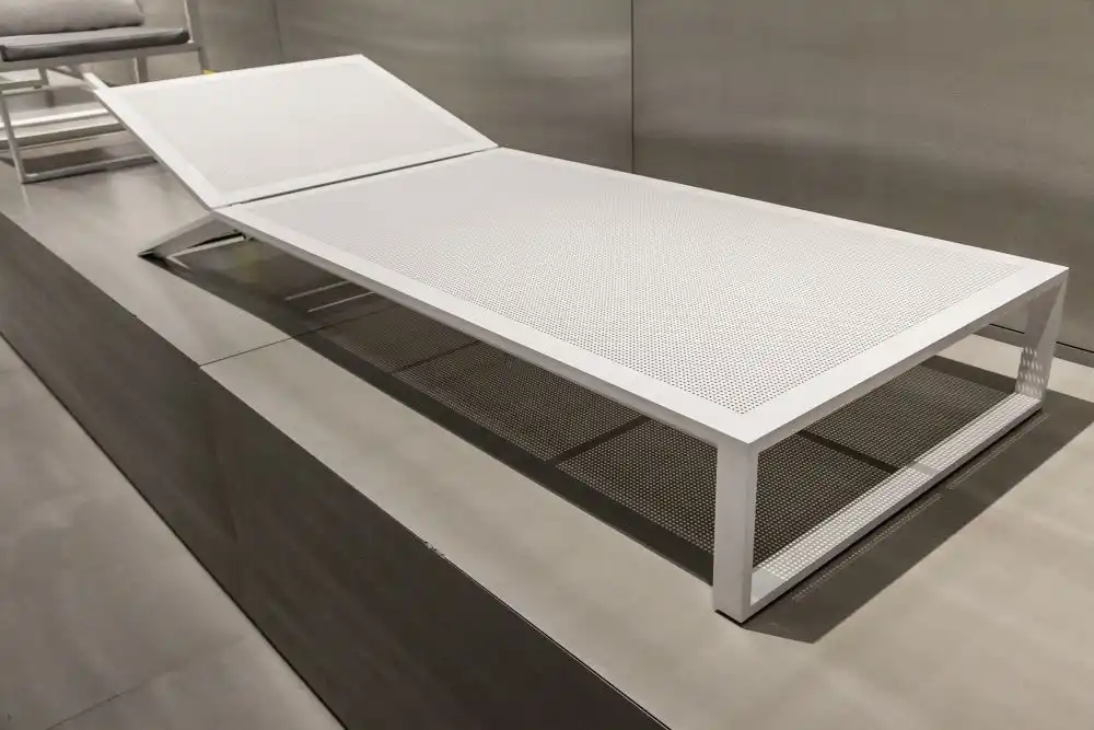 Blau Chaiselongue Sun Lounge