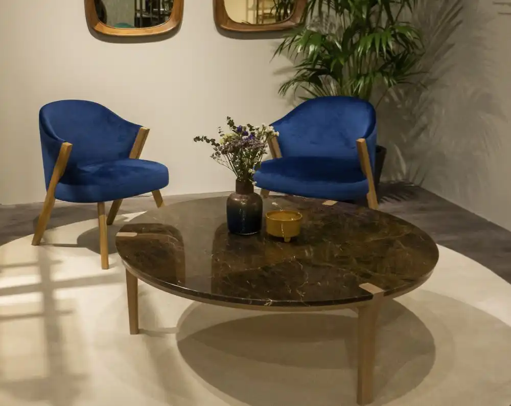 Blue CARAVELA LOUNGE CHAIR