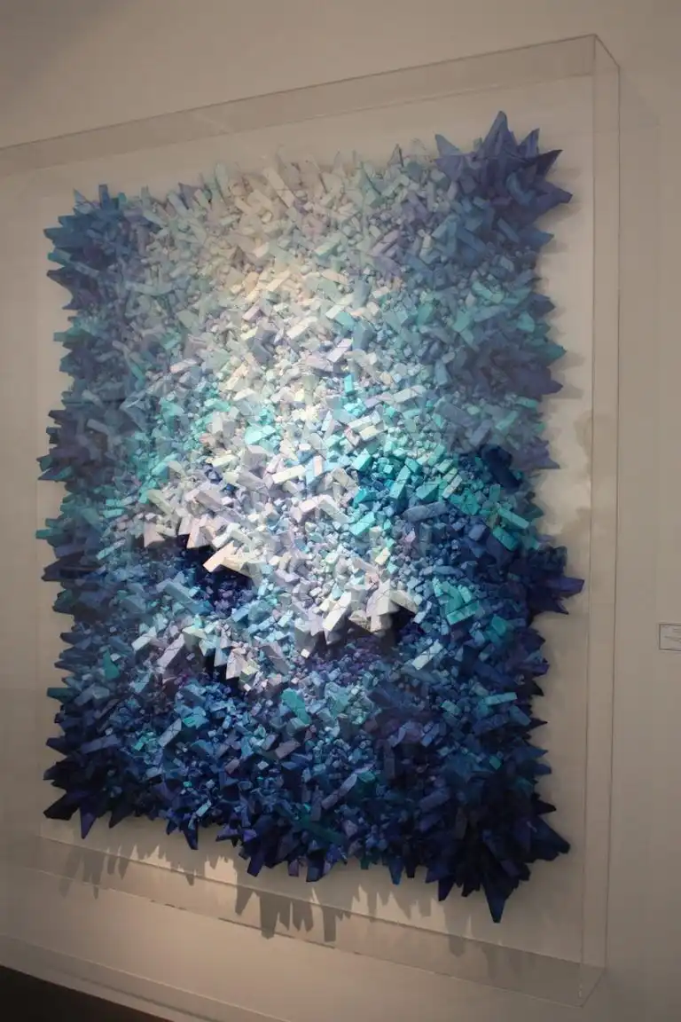 Blue Wall Art Design