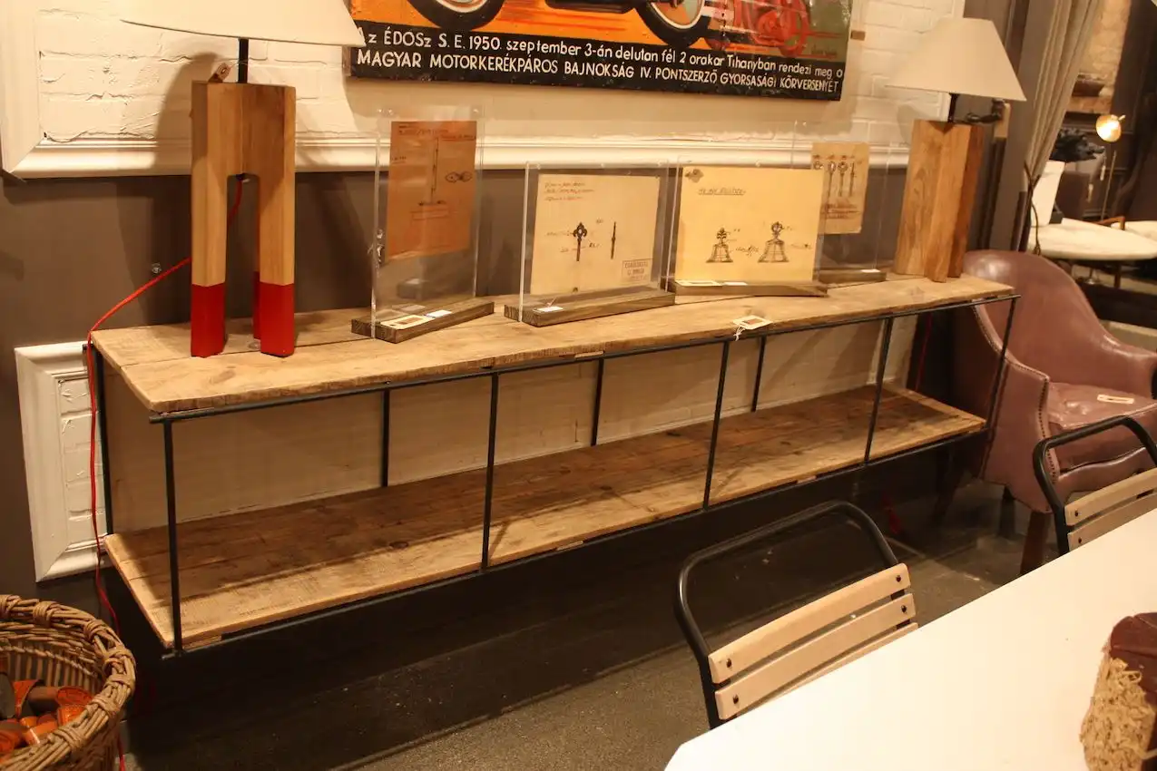 Bobos Intriguing Objects has a wide variety of industrial chic pieces.