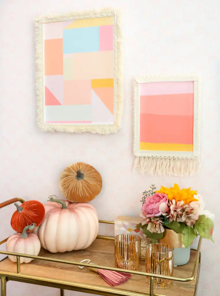 photo wall ideas Boho Macrame Picture Frames