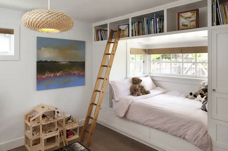 Bookcase Over Bed