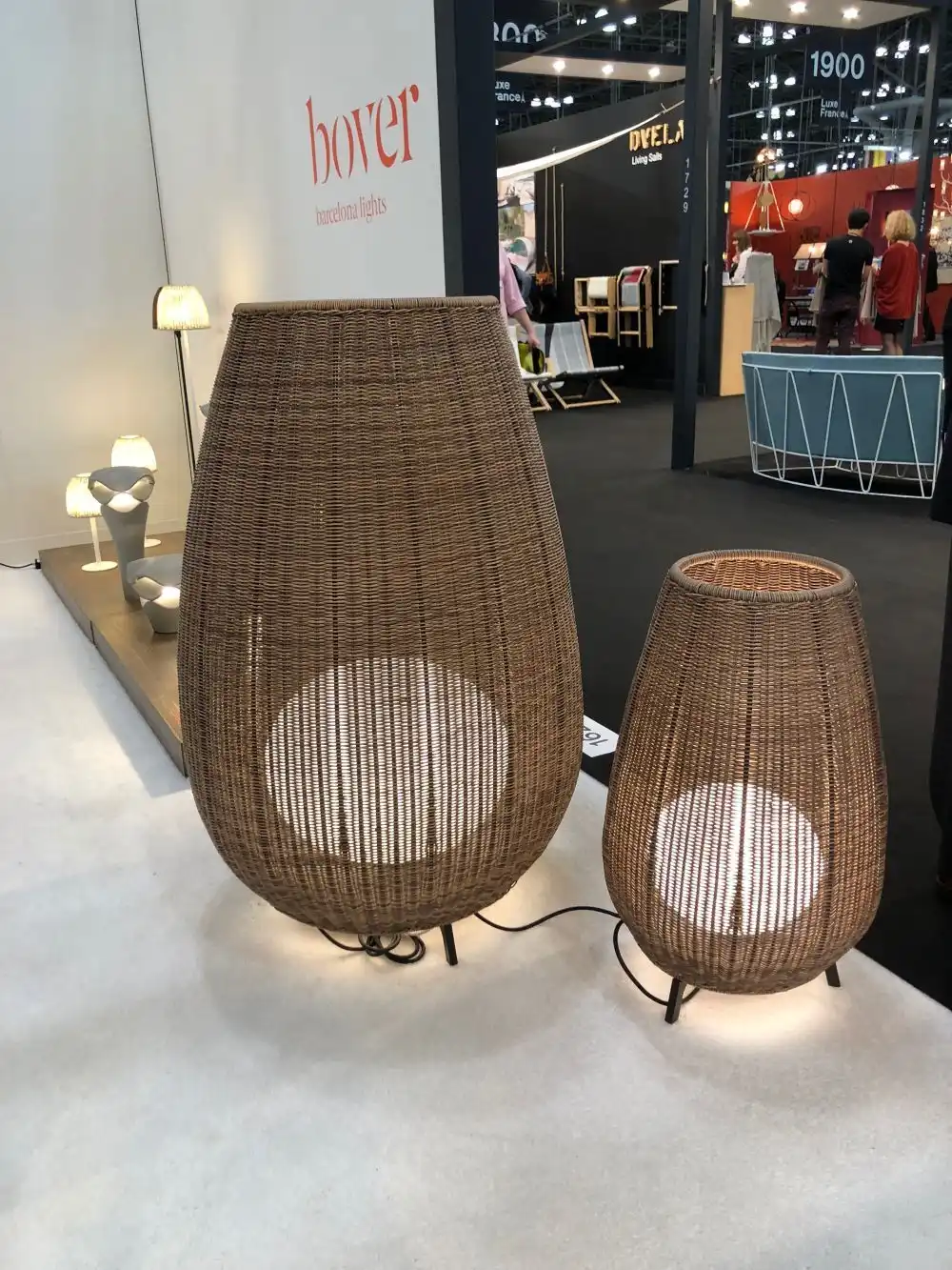 Bover floor lights from Barcelona