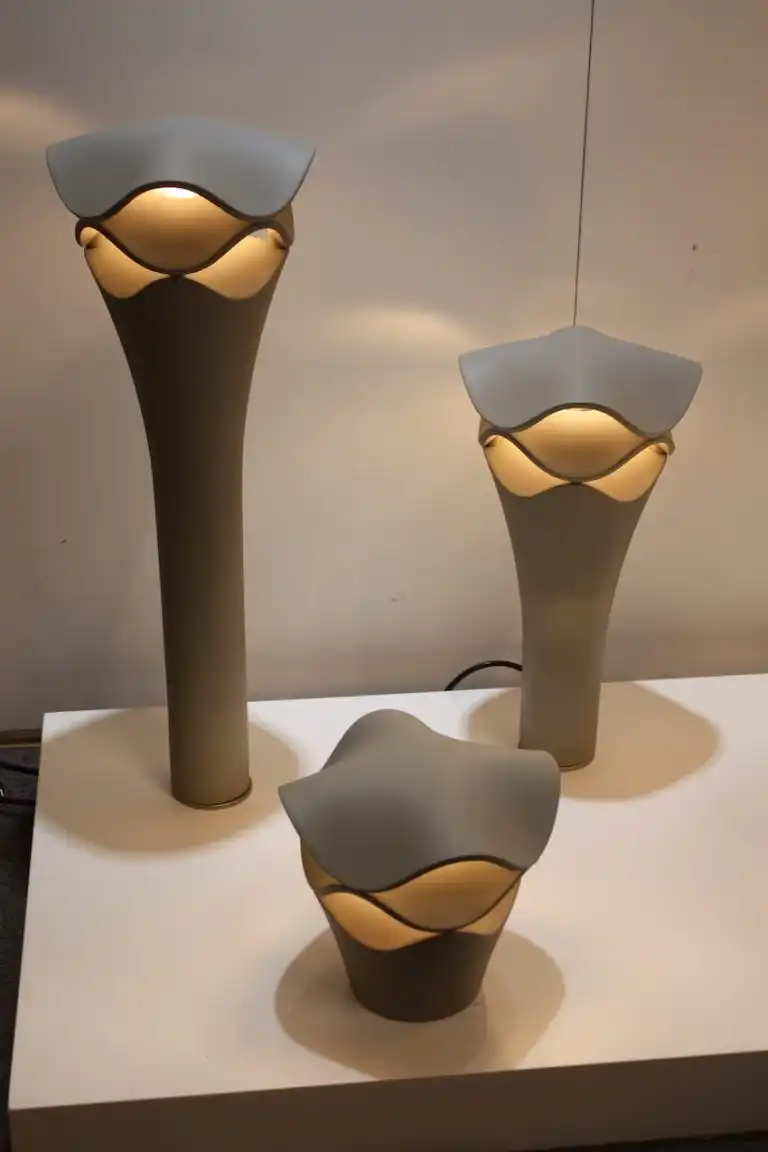 These outdoor lights emit a very soft and gentle glow.