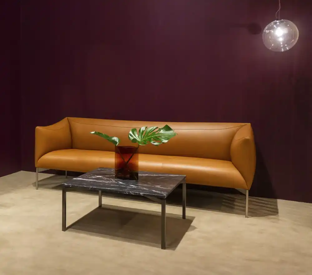 Bow brown sofa