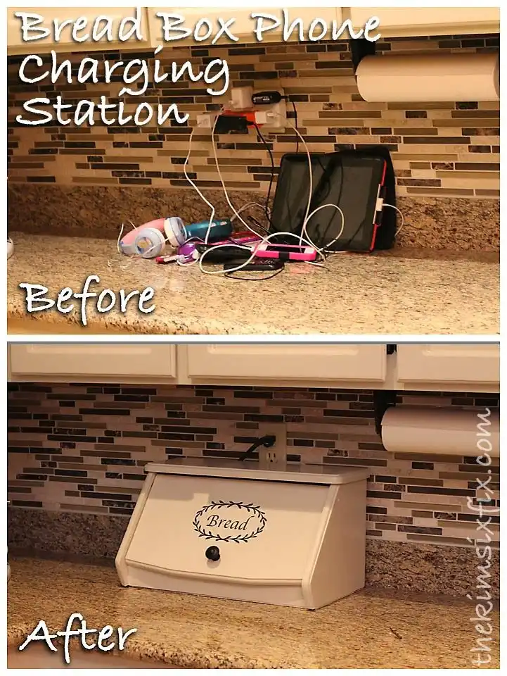 Bread charging station