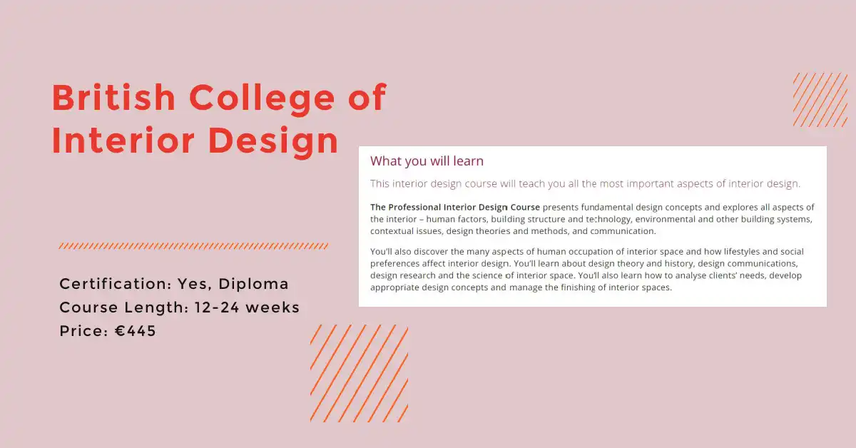 British College of Interior Design