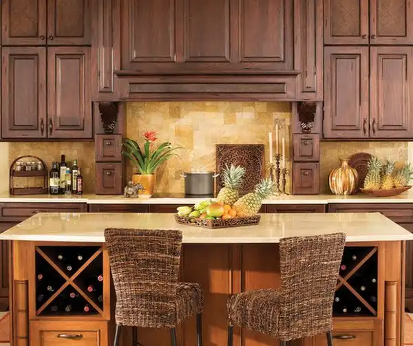 British Colonial kitchen