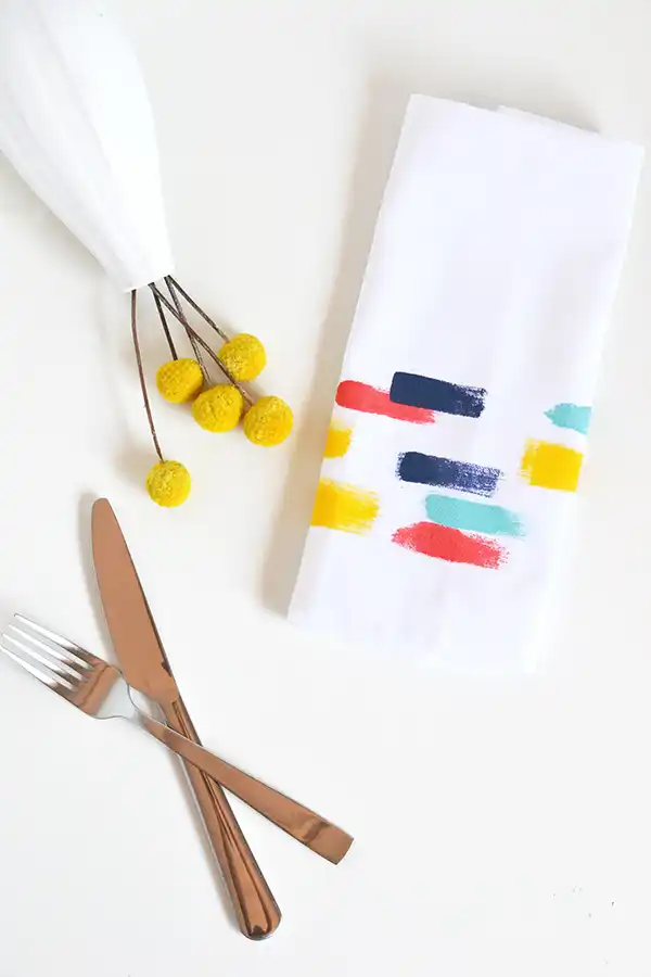 Brush Strole napkins