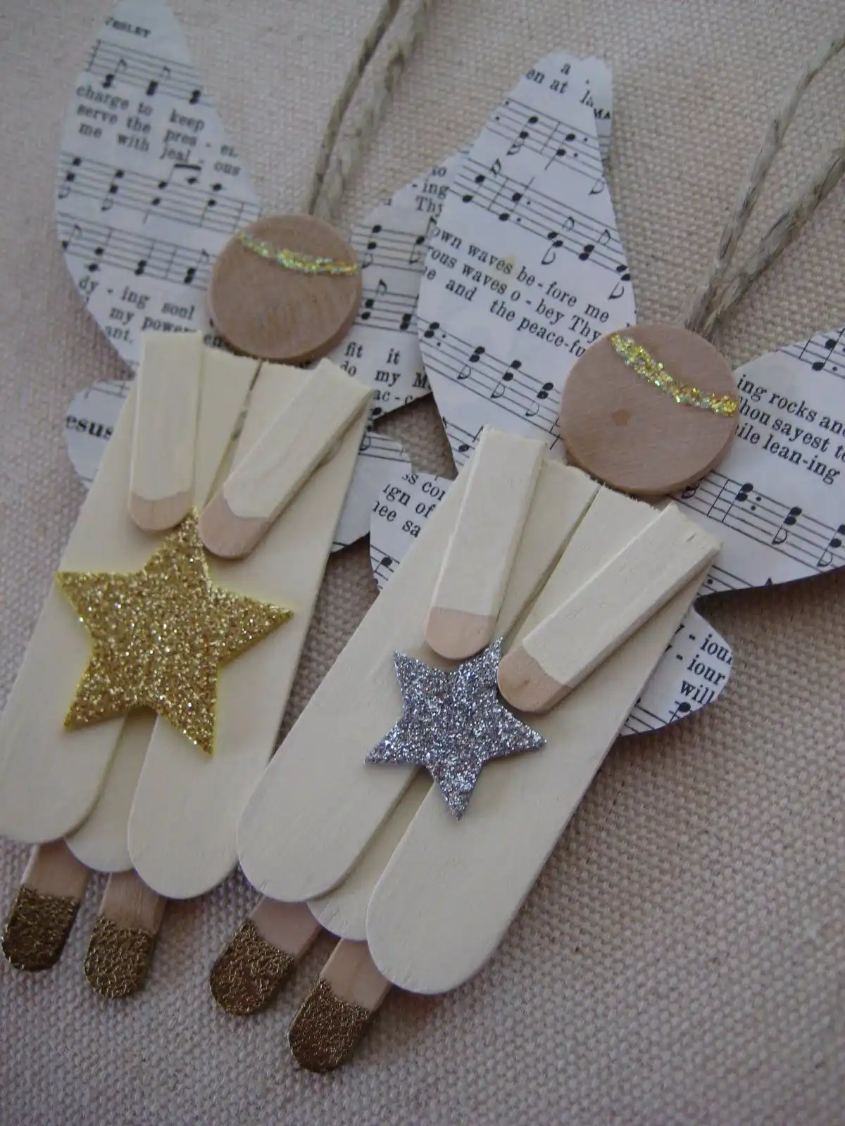 Budget popsicle sticks christmas ornaments]
