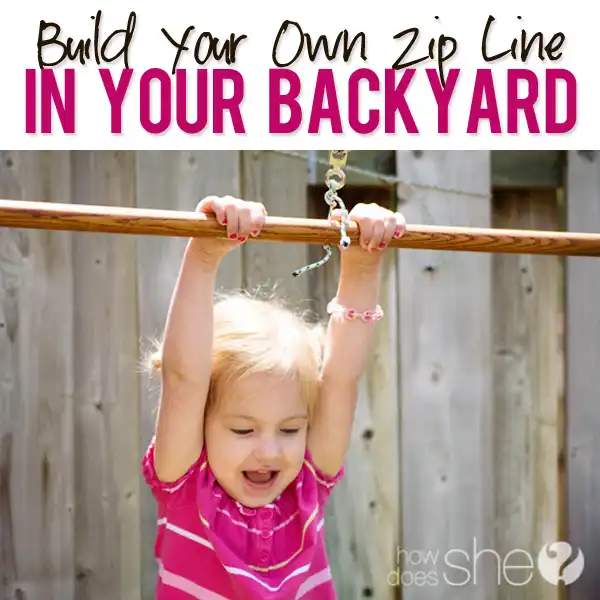 Build Your Own Zipline