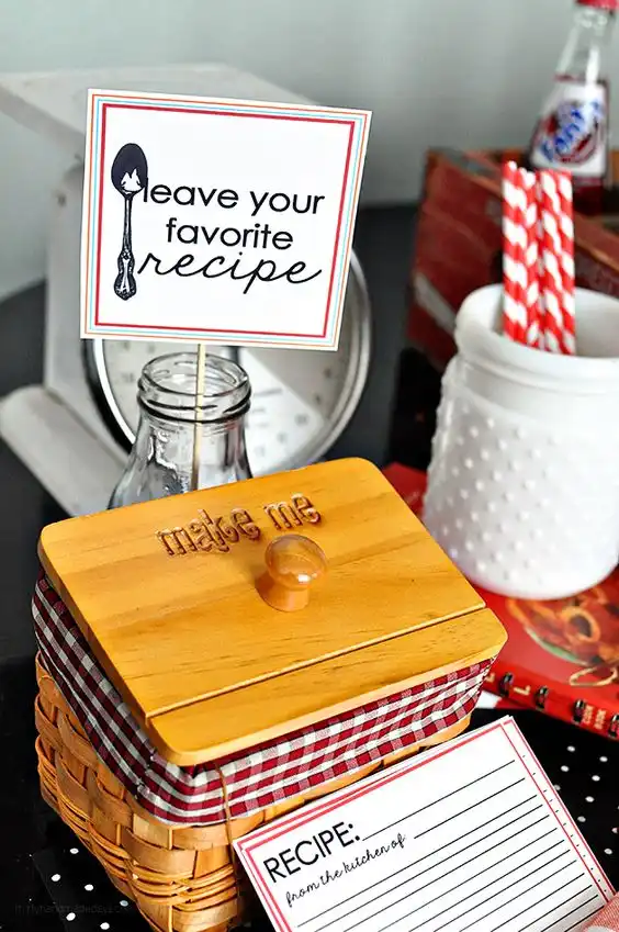 Build a recipe box