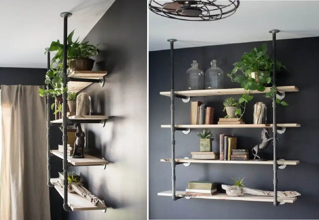 How To Select And Decorate With An Industrial Bookcase