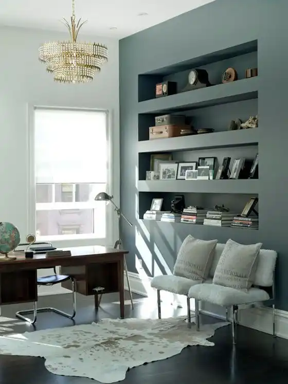 Built in niches for storage