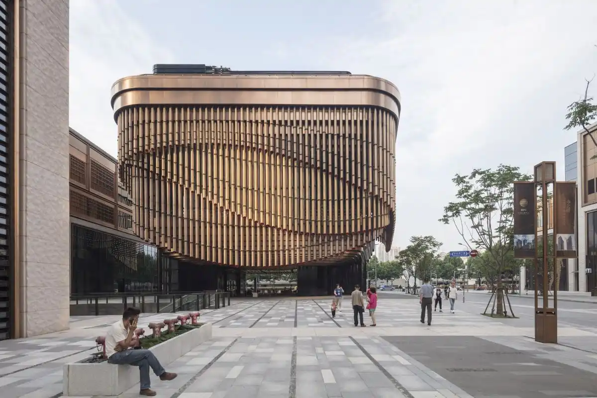 Bund Finance Centre Design by Foster + Partners + Heatherwick Studio - facade