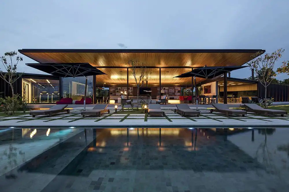 CA house in brazil design