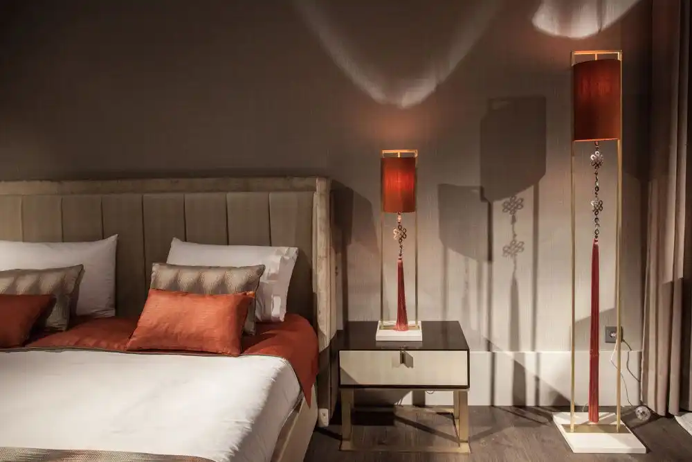 Camberra Table and Floor lamp For bedroom