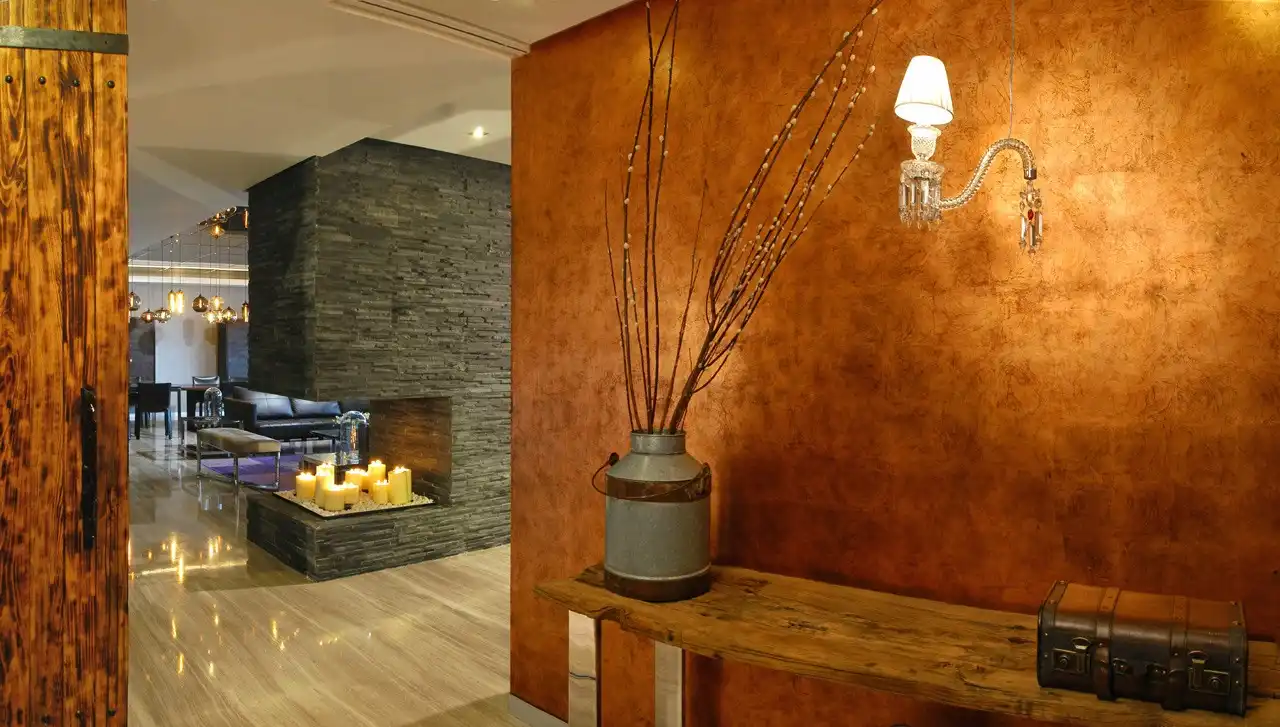 Candle fireplace