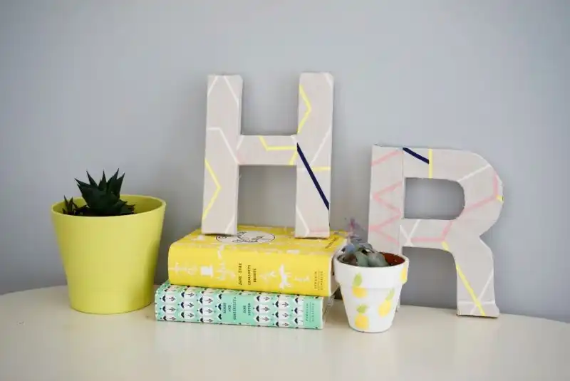 Cardboard Letters