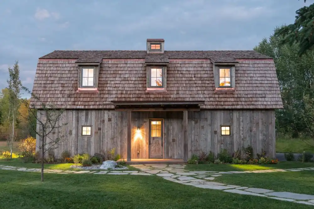 The architect preserved as much of the original charm as possible but didn't forget to update it with modern elements