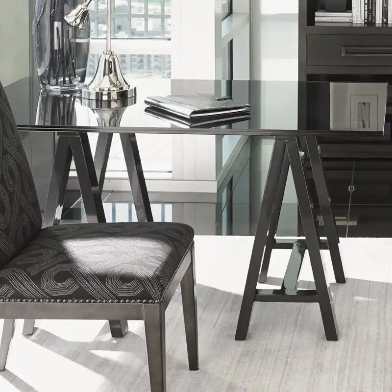 Carrera Glass Writing Desk