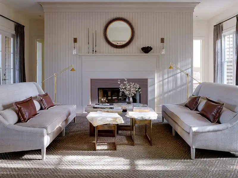 Casual and elegant living room design