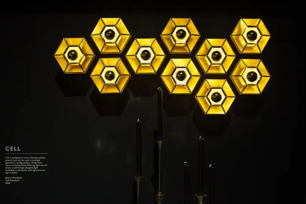 Cell wall lamps from tom dixon