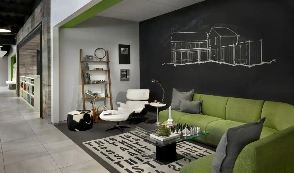 Charles Vincent George Architects Offices Relaxation area
