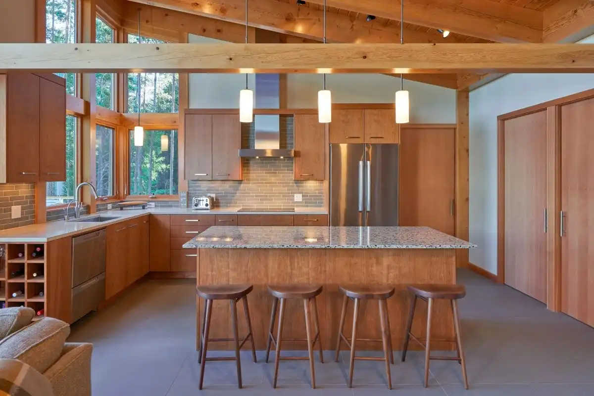 Cherry Wood Cabinets