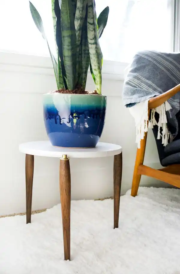 Chic Side Table with a mid century flair