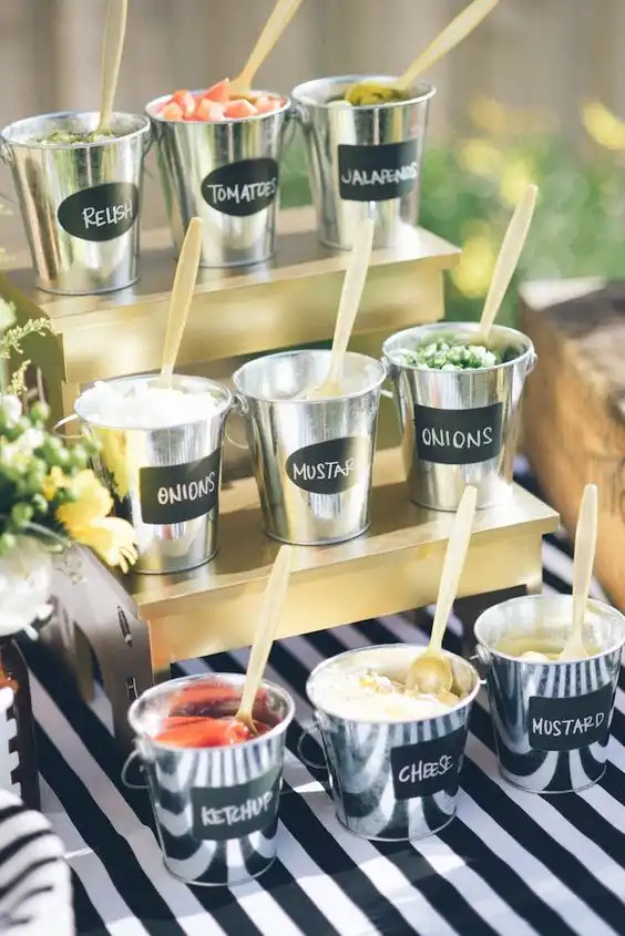 Chic bbq bar