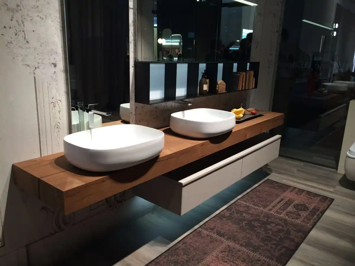 Choose the best furniture to create a feng shui bathroom