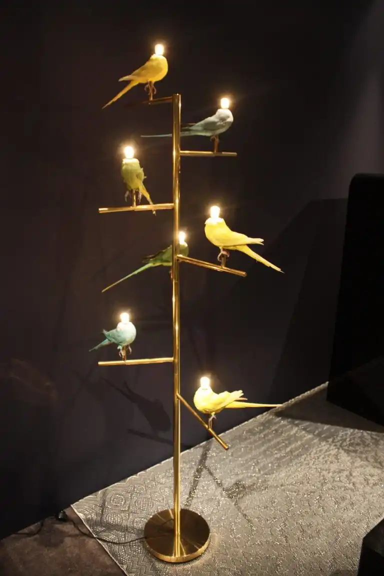 Christina Grajales Bird Lamp