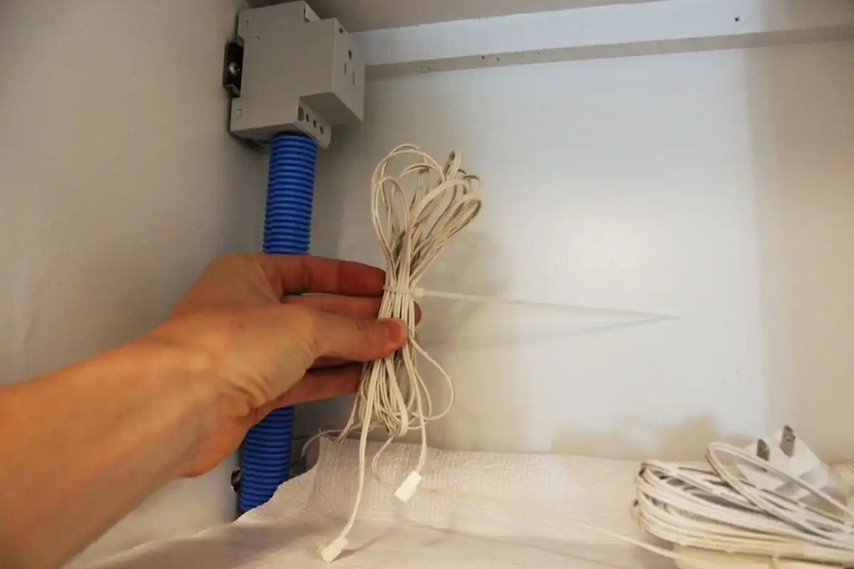 Clean up the wire mess