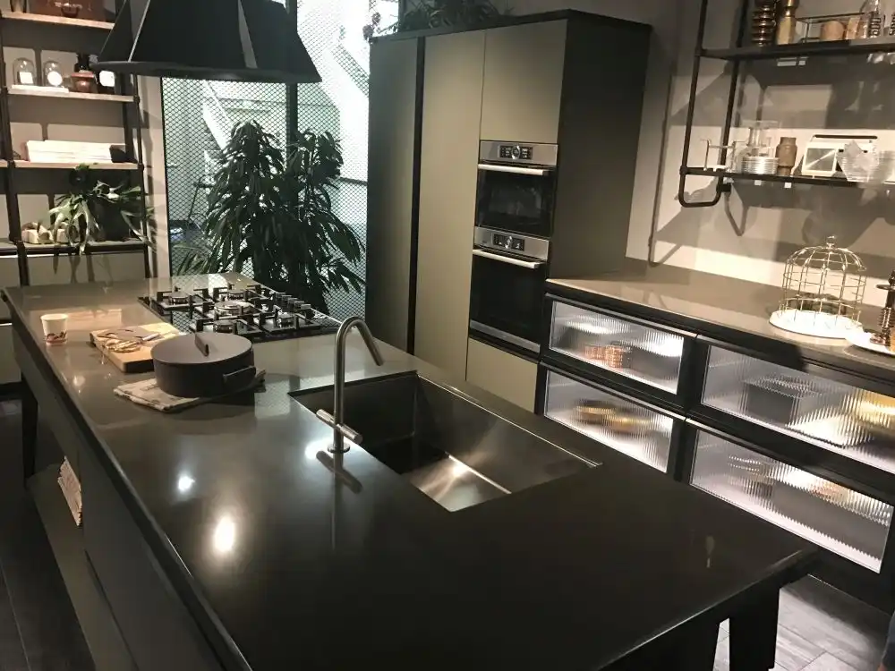 Clutter free kitchen interior design