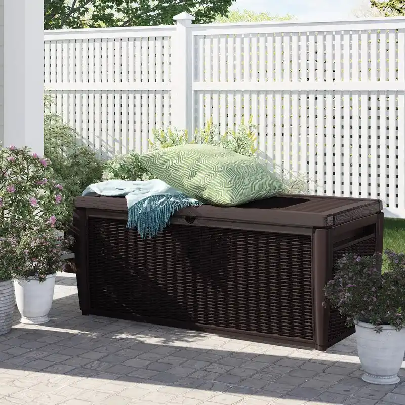 Coldfield 135 Gallon Resin Deck Box