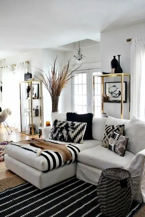 Collection of pillows on same theme