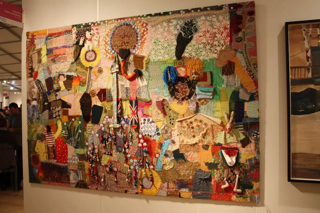 Carillo's work was presented by Galería Casa Cuadrada of Bogota, Colombia.