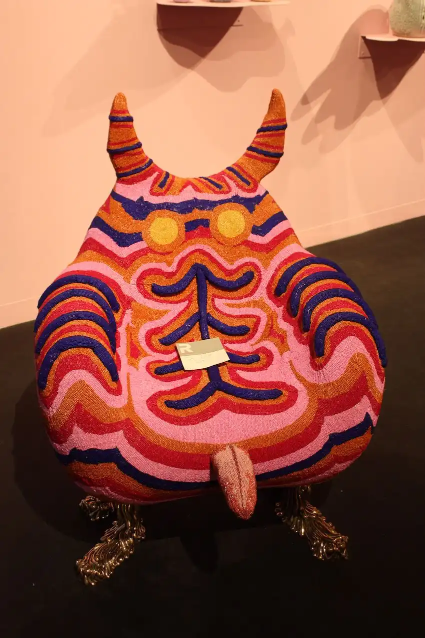 Part chair, part monster ready to com to life, we'd love this piece in in a child's room (or in our own bedroom.)