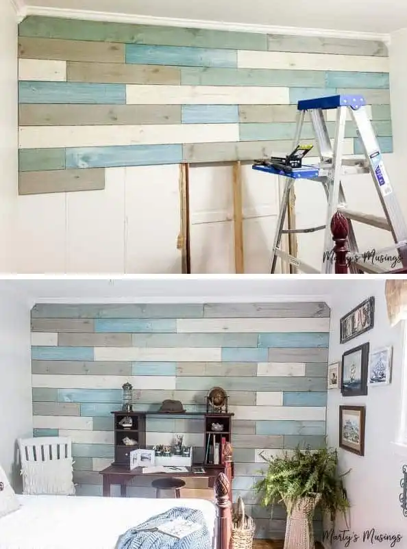 Colorful Wood Planking