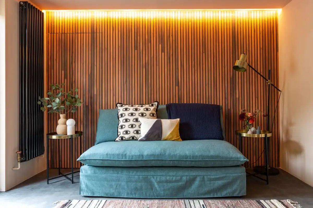 Colorful bedroom