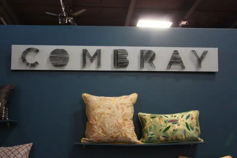Founded by French sisters Aurelie and Laure Hug, Combray Design specializes in high end embroidered textiles for home decor. From simple, geometric designs to fantastically embroidered Chinoiserie designs, their textile are custom, and refined.