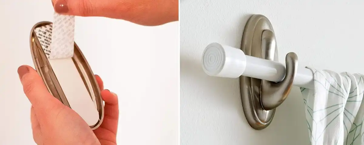 Command Hooks for Curtain Rods